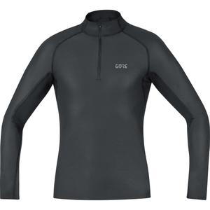sous-maillot-manches-longues-1-4-zip-gore-m-winstopper-noir