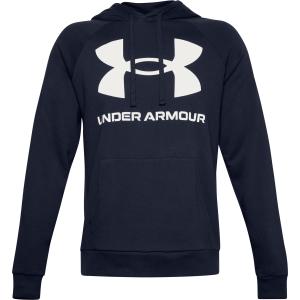 1357093-410-sweat-a-capuche-under-armour-rival-fleece-big-logo-bleu-marine-blanc