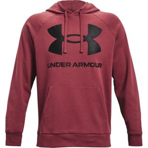 1357093-652-sweatshirt-a-capuche-under-armour-rival-fleece-big-logo-bordeaux-noir