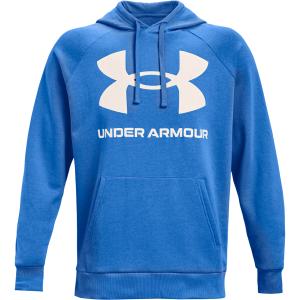 1357093-787-sweat-a-capuche-under-armour-rival-fleece-big-logo-bleu-brillant-blanc