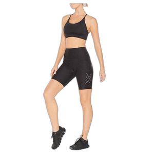 wr7237b-blk-srf-short-taille-haute-4-pouces-femme-2xu-aero-black-silver-reflective