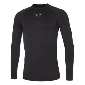 32ea704509-sous-maillot-manches-longues-mizuno-team-core-underwear-noir-blanc