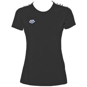001225-501-t-shirt-femme-arena-team-black-white-black