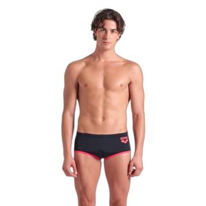 008549-559-slip-de-bain-taille-basse-arena-one-big-log-bright-coral-soft-green