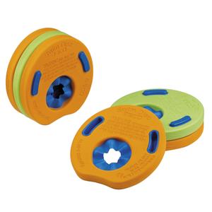w2423-jouet-de-bain-disques-de-natation-enfant-beco-beige-vert-tu