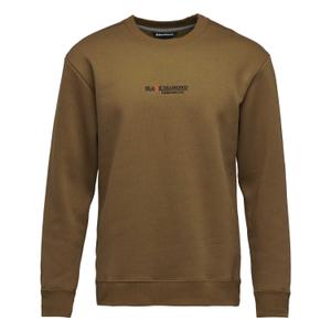 ap752443-7001-sweatshirt-col-rond-black-diamond-heritage-wordmark-dark-curry
