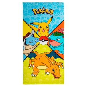 8445484396843-serviette-de-plage-en-coton-cerda-pokemon-multicolore-70x140-cm