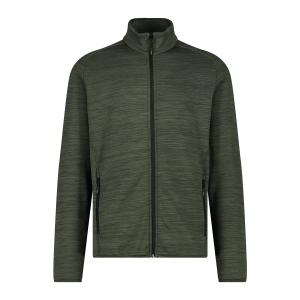 30e9707-22es-polaire-zippee-cmp-oil-green-mel-nero