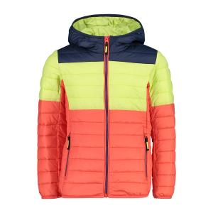 31z5235-00cl-doudoune-a-capuche-fixe-fille-cmp-red-kiss-blue-citric