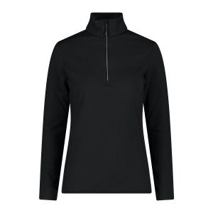 33l0916-u901-polaire-softech-demi-zip-femme-cmp-nero