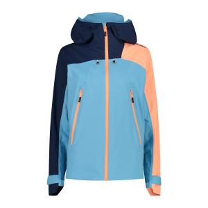 33z6016-l312-veste-impermeable-a-capuche-femme-cmp-cielo-blue-orange