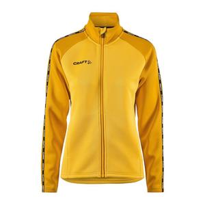 c1912729-552511-veste-de-survetement-full-zip-femme-craft-squad-2-0-sweden-yellow-golden