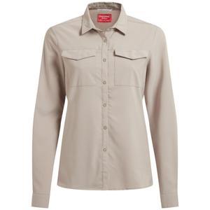 cws532-kd7-chemise-manches-longues-femme-craghoppers-nosilife-pro-langarm-hemd-v-softmushroom