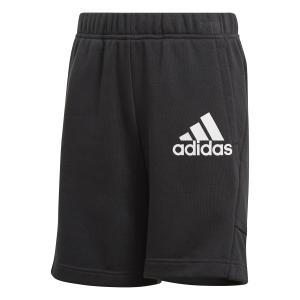 short-enfant-adidas-badge-of-sport-noir-blanc