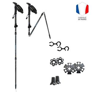r11212-baton-de-randonnee-pliable-guidetti-flashlock-emeraude-mk2-x2-bois-135-cm