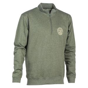 15174-kaki-sweatshirt-col-montant-idaho-kaki
