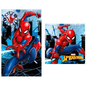 8435631345480-serviette-de-bain-en-coton-marvel-spiderman-x2-rouge-30x50-cm