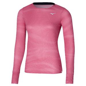 j2gaa70261-maillot-manches-longues-femme-mizuno-premium-aero-sangria-sunset