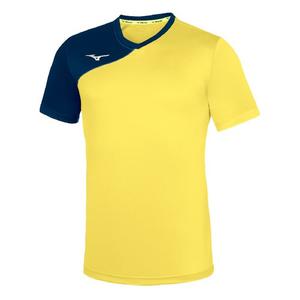 p2ea763044-t-shirt-mizuno-team-trad-shukyu-jaune-bleu-marine
