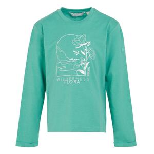 rkt136-13h-t-shirt-manches-longues-enfant-regatta-wenbie-iii-dusty-green-flower-mountain
