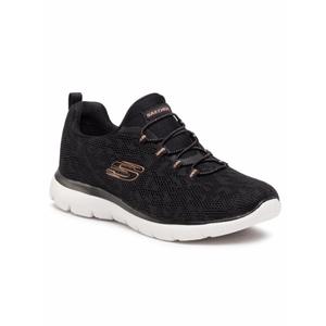 149037-bkrg-baskets-femme-skechers-summits-black-red-green