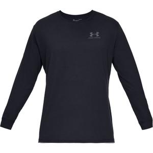 1329585-001-t-shirt-a-manches-longues-under-armour-sportstyle-left-chest-noir