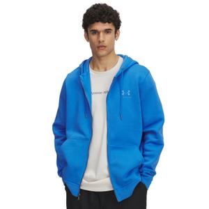 1373881-402-sweatshirt-a-capuche-zippee-under-armour-icon-fleece-blue-atlantis