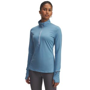 1379349-418-haut-d-entrainement-1-2-zip-femme-under-armour-qualifier-blue-smoke