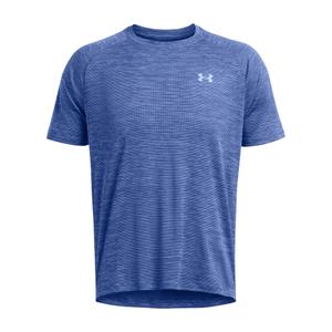 1382796-432-t-shirt-under-armour-tech-tm-textured-bleu-horizon-blue