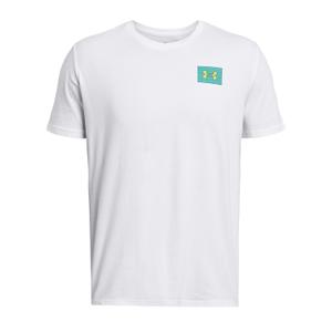 1382828-100-t-shirt-under-armour-color-block-logo-lc-blanc-sonic-yellow