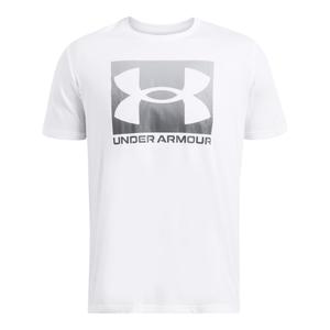1386793-100-t-shirt-under-armour-boxed-blanc-gris-fonce
