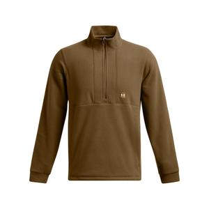 1387570-498-sweatshirt-1-2-zip-under-armour-expanse-fleece-coyote-coyote
