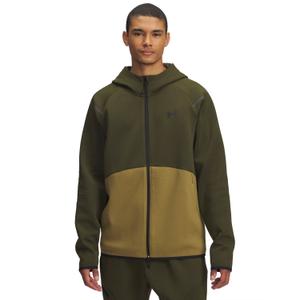 1389352-308-sweatshirt-a-capuche-zippee-under-armour-unstoppable-fleece-expedition-green-canteen-green-black
